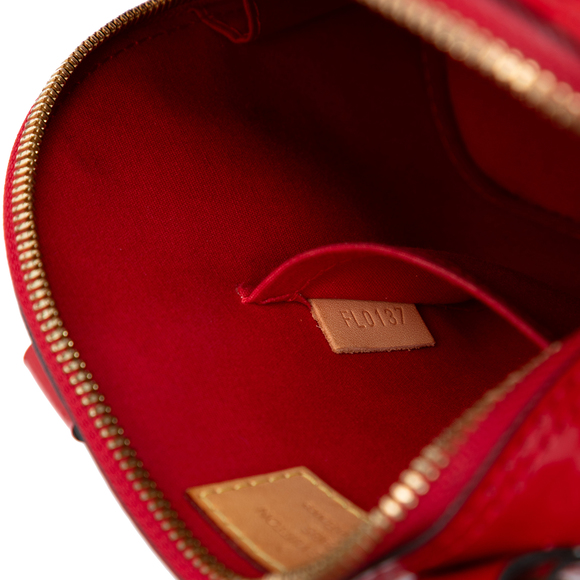 Pre-Loved Louis Vuitton Monogram Vernis Alma BB - Picture 6 of 7